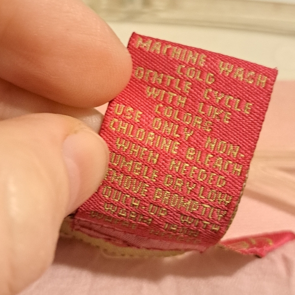 Sunny Leigh Blush Pink Ruffle Blouse – Size Large - Picture 4 of 4